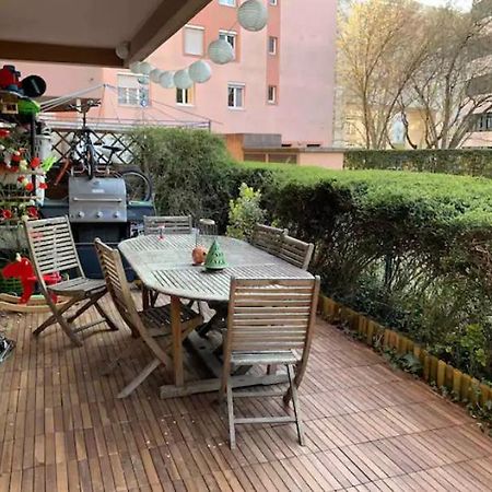 Gare La Part Dieu, Avec Terrasse, Jardin Et Parking Lyon Exterior foto