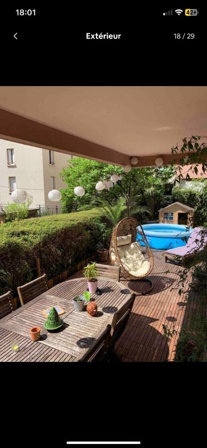 Gare La Part Dieu, Avec Terrasse, Jardin Et Parking Lyon Exterior foto